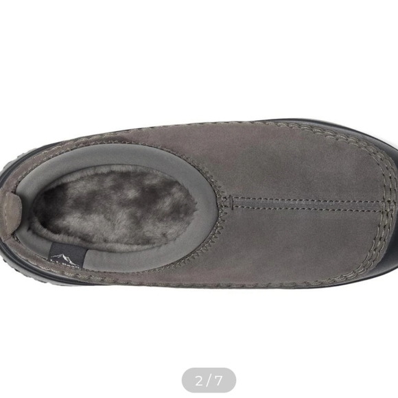 LL BEAN Wicked Good Max Shearling Slipper Moc Shoes Men\'s sz.14 main image 5